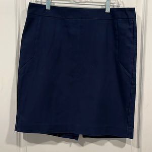 The Limited Navy Blue Pencil Skirt - Size 12